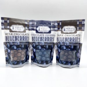 Milk, Blue coat and Dark Chocolate Blueberries 8oz