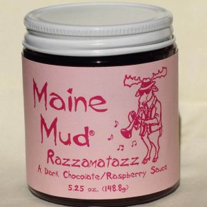 Maine Mud Razzamatazz Chocolate Sauce 5.25oz